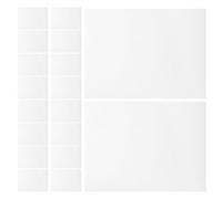 Baluue 35pcs Braille Learning Paper White Blank Writing Paper for Blind People Braille Teaching Tools Practice