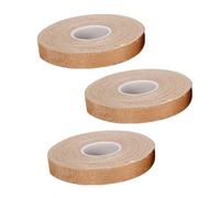 Baluue 3pcs Breathable Guzheng Finger Tapes Skin Color Material Protective Strapping for Stringed Instruments Pipa Guitar Lute Performance Use