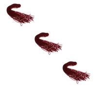 Baluue 3pcs Dreadlock Extensions Crochet Hair for Unisex Lightweight Synthetic Dreadlocks for Parties Festivals and Daily Wear Easy to Install Comfortable and Realistic Look