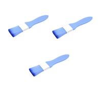 Baluue 3pcs Facial Applicator Brush Cosmetic Tool for Even Application of for Hard Reach Areas Soft for Gentle Use Skin