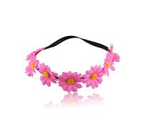 Baluue 3pcs Floral Headband Daisy Pearl Hair Clips Women's Fashion Headwear Beach Hair Band for Special Occasions