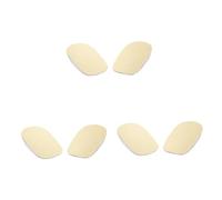 Baluue 3pcs Height Increase Insoles for Men and Women Invisible Breathable Pu Material Non- Design Comfortable Fit for Sneakers and Boots Apricot Color