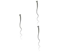 Baluue 3pcs Human Hair Extensions Tape in Clip Hair Extensions for Women Curly Crochet Ponytail for Beauty Enhancement