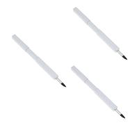 Baluue 3pcs Makeup Brush Retractable Lip Brush Angled Applicator Travel Salon Quality