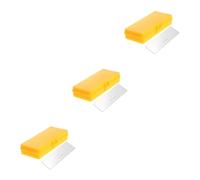 Baluue 3pcs Practical Microscope Micrometer Calibrating Ruler for Stage Slides Storage Box