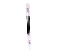Baluue 3pcs Professional Makeup Brush Set Dual Purpose Eyelash and Eyebrow Brushes Small Portable Design Lid for Women Cosmetics Tools for Eye Makeup