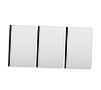 Baluue 3pcs PU Leather Passport Holder Wallet Heat Transfer Travel Document Organizer with Large Capacity Multi-Pocket Design Cards Holder for Family Trips and Everyday Use