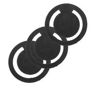 Baluue 3pcs Round Rubber Check Valve Gasket 8.5x5.4cm for Hand Well Pump Seal Kit Replacement Water Pump Seals for DIY