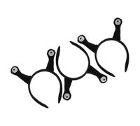 Baluue 3pcs Snail Antenna Headbands for Daily Wear and Events, Soft and Comfortable Fabric Material, Versatile and Stylish Animal Hair Bands, Cute and Funny Party Costume Accessories