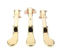Baluue 3Pcs Upright Piano Sustain Pedals Replacement Double Hole Damper Pedal for Upright Piano Universal Suitable for Musical Instrument Accessories