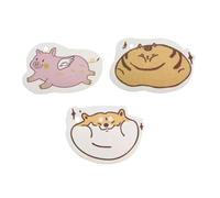 Baluue 3pcs Wood Pulp Sponge Absorbent Rag Compression Sponge for Cleaning Dishcloth Washing Dishes Household Use