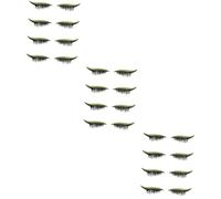 Baluue 3sets Luxury Eyelash Decals Durable Easy to Apply for Enhanced Beauty 4pairs*3