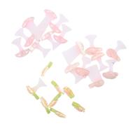 Baluue 3sets Silicone Toe Separators Finger Divider Soft Flexible Rabbit Sunflower Star Pattern Toe Spreaders for Pedicure Nail Polish