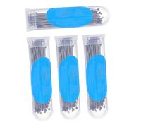 Baluue 4 Boxes Bulk Stainless Steel Butterfly Mounting Needles with Plastic Bottles Insect Pinning Tool for Specimen Preservation Suitable for School Science Classroom and Field