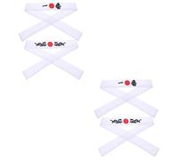 Baluue 4 Pcs Japanese Hair Band Japanese Bandana Headband for Men Japanese Costume Headband Custom Headbands Cooking White Headband Mens Tie Karate Kid Headband Child Game Ninja Polyester