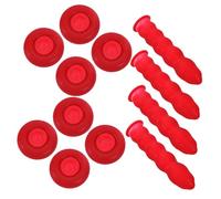 Baluue 40pcs Reusable Caulk Caps Caulk Sealer Caps for Open Caulking Tubes Protecting Sealant Freshness and Preventing Moisture and Air Ingress