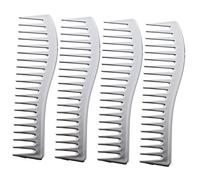 Baluue 4pcs Barber Oil Hair Comb for Men Styling Tooth Comb for Smooth Hair Salon Hairdressing Brush Care for Fathers and Partners