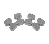 Baluue 4pcs Bathroom Non-Slip Stool Feet Rubber Bumpers Floor Protecting Leg Covers for Shower Stool Non-Marking Safety