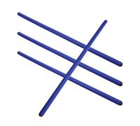 Baluue 4pcs Blue Bendable Cane Holder for Table and Rollator Secure Grip Walking Stick and Crutch Holder for Seniors Limited Mobility Sturdy ENA Iron Mobility Aid Accessories