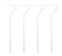 Baluue 4pcs Glass Spreader Cell, Rods Spreading Bars Laboratory Rods Glass Diffuser for Smooth Agar Applications Biochemistry Experiments Essential Tools
