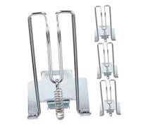 Baluue 4pcs Metal Cash Register Tray Clips Replacement Money Clip Cash Organizer for Retail Shops Supermarkets Restaurants Secure Accessory