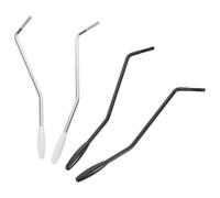 Baluue 4pcs Metal Vibrato Arm Whammy Bar Set for Electric Guitar Thread Tremolo Arm Replacement Guitar Parts and Tremolo Usage