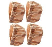 Baluue 4pcs Mini Doll Hat Craft Accessories for Dolls Handmade Fresh Color Wig Hats for Boy Girl for Animals