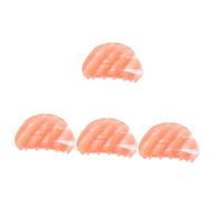 Baluue 4pcs Ponytail Clip Holder for Women Vintage Geometric Design Hair Clamp Stylish Hair Accessory for Simple Hairstyles for Showers and Daily Use