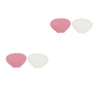 Baluue 4pcs Silicone Makeup Brush Protectors Covers for Brush Storage for Travel and Vanity Use
