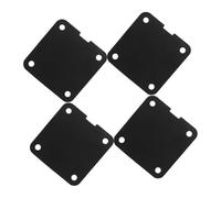 Baluue 4pcs Thick Rubber Gasket Replacement Pads for Air Compressor Pressure Switch High-Sealing Anti-Vibration Cushions for Industrial Use Automatic Pressure Regulation and Stable