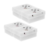 Baluue 4pcs Voice Recording Modules for Plush Toys, DIY Sound Recorder Accessories for Stuffed Animals, Recordable Music Box Insert for Doll Voice Playback