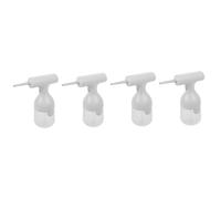 Baluue 4sets Electric Foam Maker for Facial Cleanser and Shampoo Multi-purpose Foaming Tool for Home Use for Shower Gel and Personal Care Creates Rich and Dense Foam for