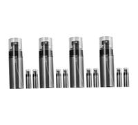 Baluue 4sets Travel Liquid Container Toiletry Spray Bottles 50ml Empty Travel Bottles for Toiletries Refillable Beauty Products 3pcs*4