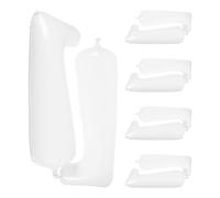 Baluue 5 Pairs Inflatable Boot Shapers Pvc Boot Keeper with Easy to Carry Design and Damp Cloth Cleanable Material Suitable for Shoe Storage