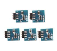 Baluue 5 Pcs Capacitive Touch Key Switch Module Single Channel Sensor Self-Locking and No-Locking Modes Adjustable Touch Button for Electronic Projects UK