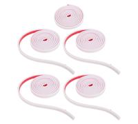Baluue 5 Rolls Peel and Stick Window Grids Kit with Cuttable Flexible TPE Decorative Trim Strips for Interior DIY Home Improvement and Door Frame Molding