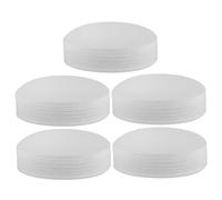 Baluue 500pcs Disposable Coffee Filters White Paper Espresso Filter Pads for Hand Brewed Coffee and Pot Premium Smooth Texture Easy Flow Making for Quick Convenient Brewing