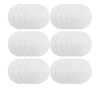 Baluue 500pcs Qualitative Synthetic Filter Discs Diameter Low Ash Cellulose Filter Paper Circles Medium Speed Filtration for Laboratory Use Industrial Particle Retention