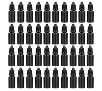 Baluue 50pcs Dropper Bottles 10ML Plastic Squeeze Dropper for Liquids Essential Oils, Small Squeezable Travel Perfume Portable