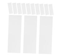 Baluue 50pcs Laboratory Glass Microscope Slides Smooth Edges Glass for Biology Research Education Chemistry and Engineering Use