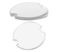 Baluue 50pcs round Plastic Ring and Earrings Display Trays for Jewelry Storage Versatile Retail Display Holders for Malls and Home Storage Improving Effectiveness