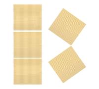 Baluue 5mm Gold Self-Adhesive Mirror Mosaic Tiles 5 Sheets - DIY Craft Mirror Squares for Disco Ball Repair, Wedding Decor, and Home Art Projects