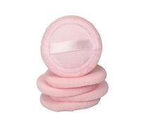 Baluue 5pcs Loose Powder Makeup Tool Cotton Makeup Powder Puff Translucent Face Gentle Easy Application