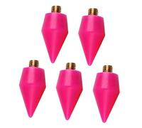 Baluue 5pcs Nail Refill Pen Tips Diamond Art Wax Refills Rhinestone Picker Tool with Double-ended Wax Heads for Precise Nail Art Decoration