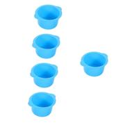 Baluue 5pcs Replacement Silicone Bowl for Wax Warmer Hair Removal Waxing Bowl 400ml for Wax Heater
