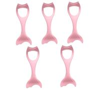 Baluue 5pcs Silicone Eyeliner Stencils Drawing Tool for Precise Eyeliner Eyeshadow Application for Beginners and Professionals Includes Detachable Eyelash Eyebrow Templates