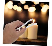 Baluue 5Pcs Stainless Steel Candle Wick Clip Fire Extinguisher Tool Lightweight Compact Candle Extinguishing Accessory for Tiki Scented Pillar and Tumbler