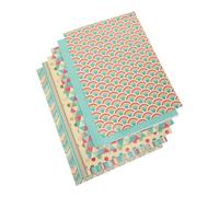 Baluue 6 Pieces Creative Birthday Wrapping Paper Set, Assorted Floral and Colourful Present Wrappers for Valentine’s Day and Special Occasions, Decorative DIY Packing Sheets