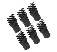 Baluue 6pcs Hair Dryer Comb Nozzle Attachments Compatible Hairdryers Easy to Install for Salon Home Use