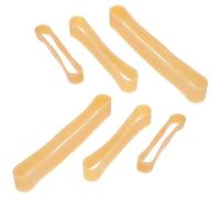 Baluue 6pcs Heavy Duty Rubber Bands Elastic Mold Straps for Pottery Plaster Wood DIY Craft Binding Stretchable Assorted